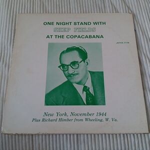 One Night Stand With SHEP FIELDS At The Copacabana NYC 1944 Joyce
